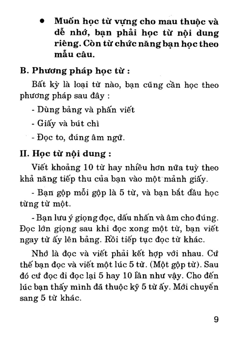 Phương Pháp Học Tiếng Anh (Sách Bỏ Túi)_QB