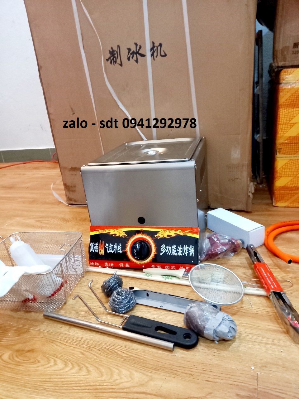 Nồi  chiên nhúng đơn 6lít