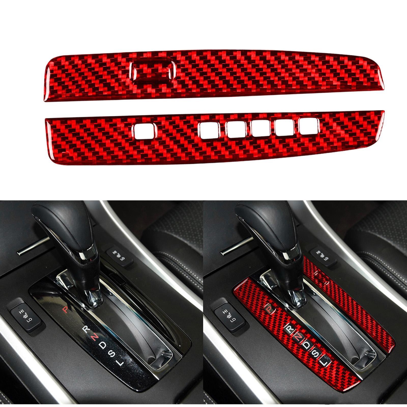 2Pcs Gear  Panel Cover Replacement for   2013-2017