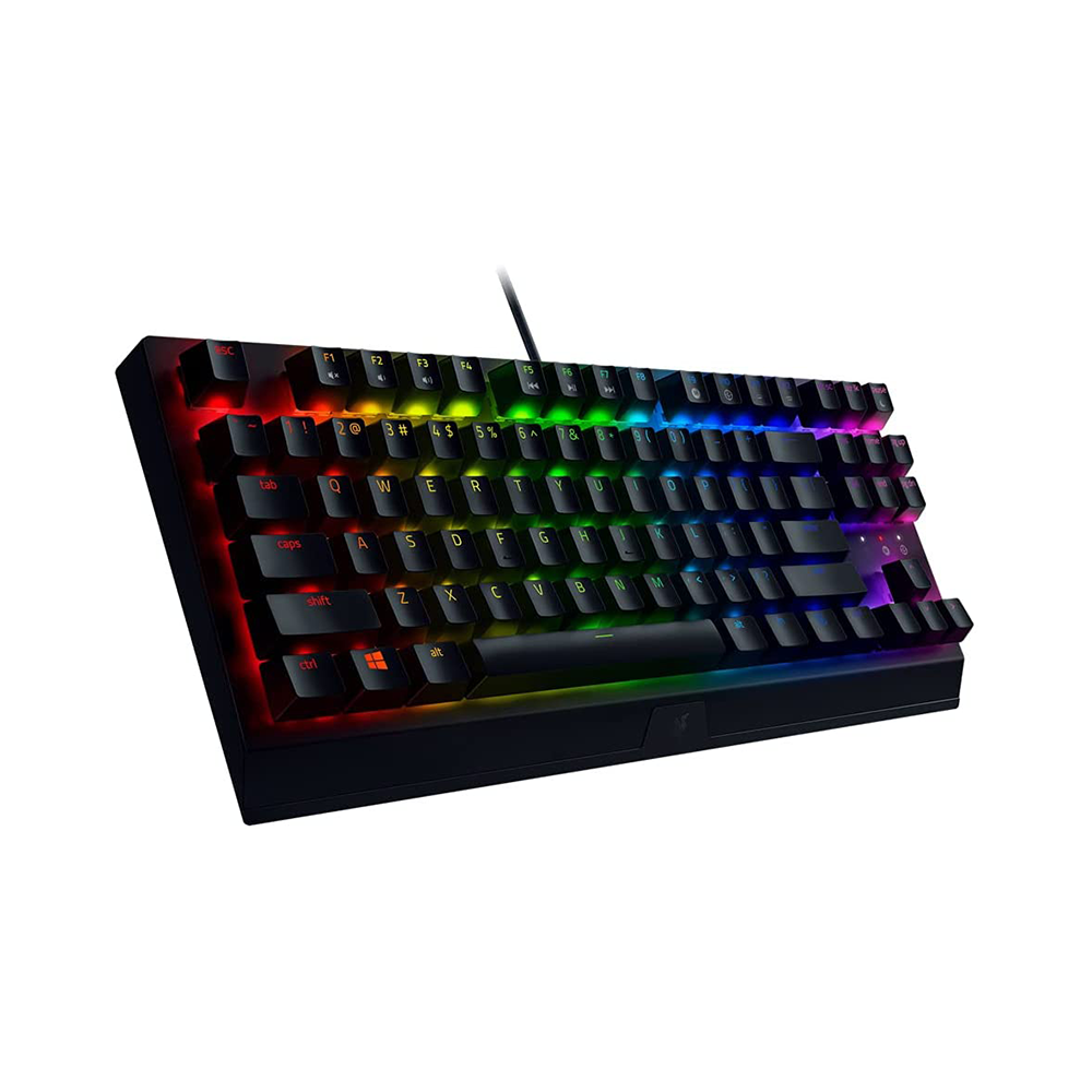 Bàn phím cơ Razer Blackwidow V3 Tenkeyless-Mechanical-US Layout-Yellow Switch - Hàng chính hãng