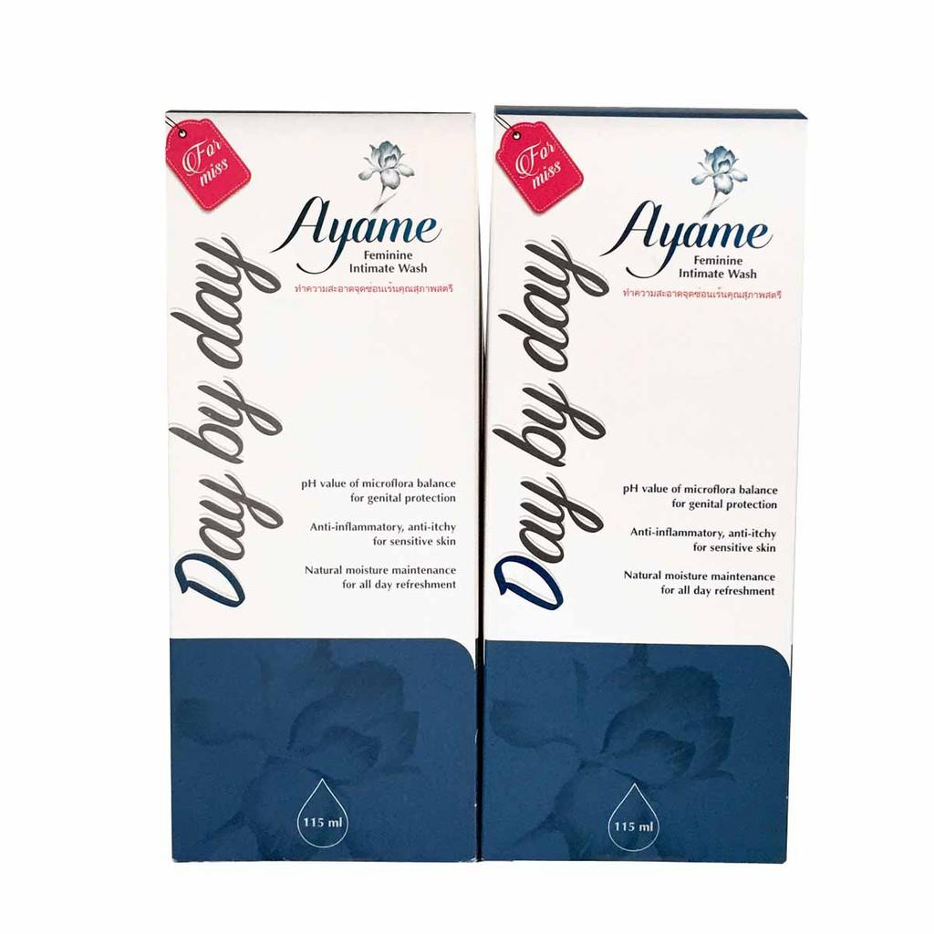 COMBO Dung dịch vệ sinh phụ nữ Ayame Day by Day 115ml+Tặng kèm 1 chai cùng loại