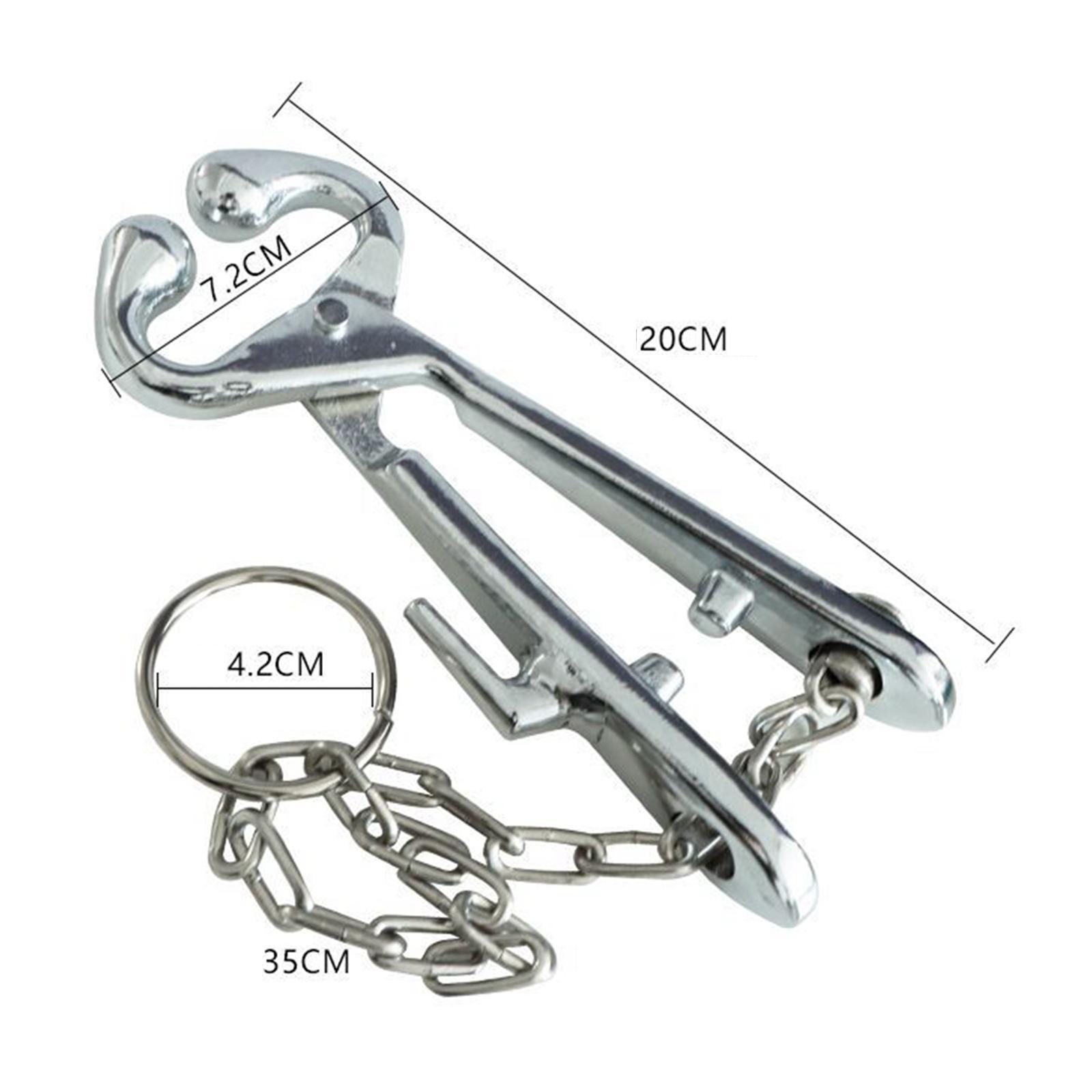 Cattle Nose Rings Pliers Piercing Smooth Durable Farm Equipment Bovine Clip for Livestock