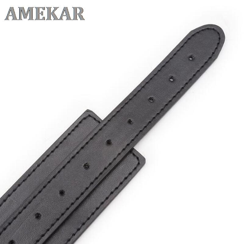 Mới Thời Trang Nam Nữ Tình Ái Dây Da Mối Ràng Buộc Gợi Cảm Gothic Punk Áo Da Khóa Kim Loại Chân Garters Dây Đai