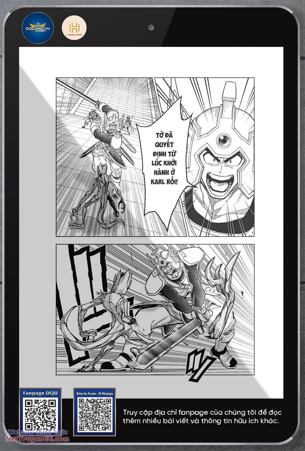dragon quest - dũng giả avan và ngục viêm ma vương chapter 33 9
