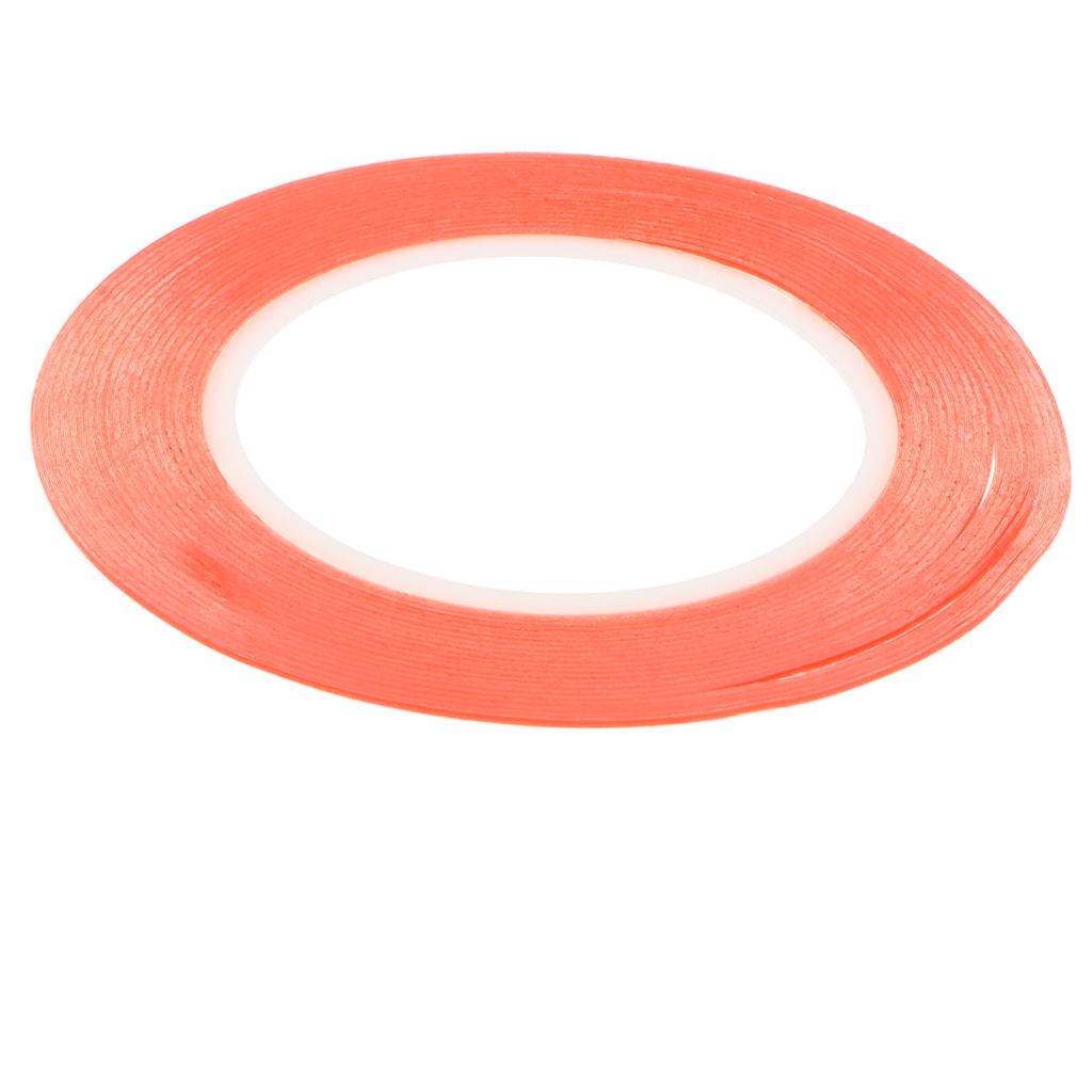 Red Double Sided Tape Cellphone Computer Screen Repair 1mm Width
