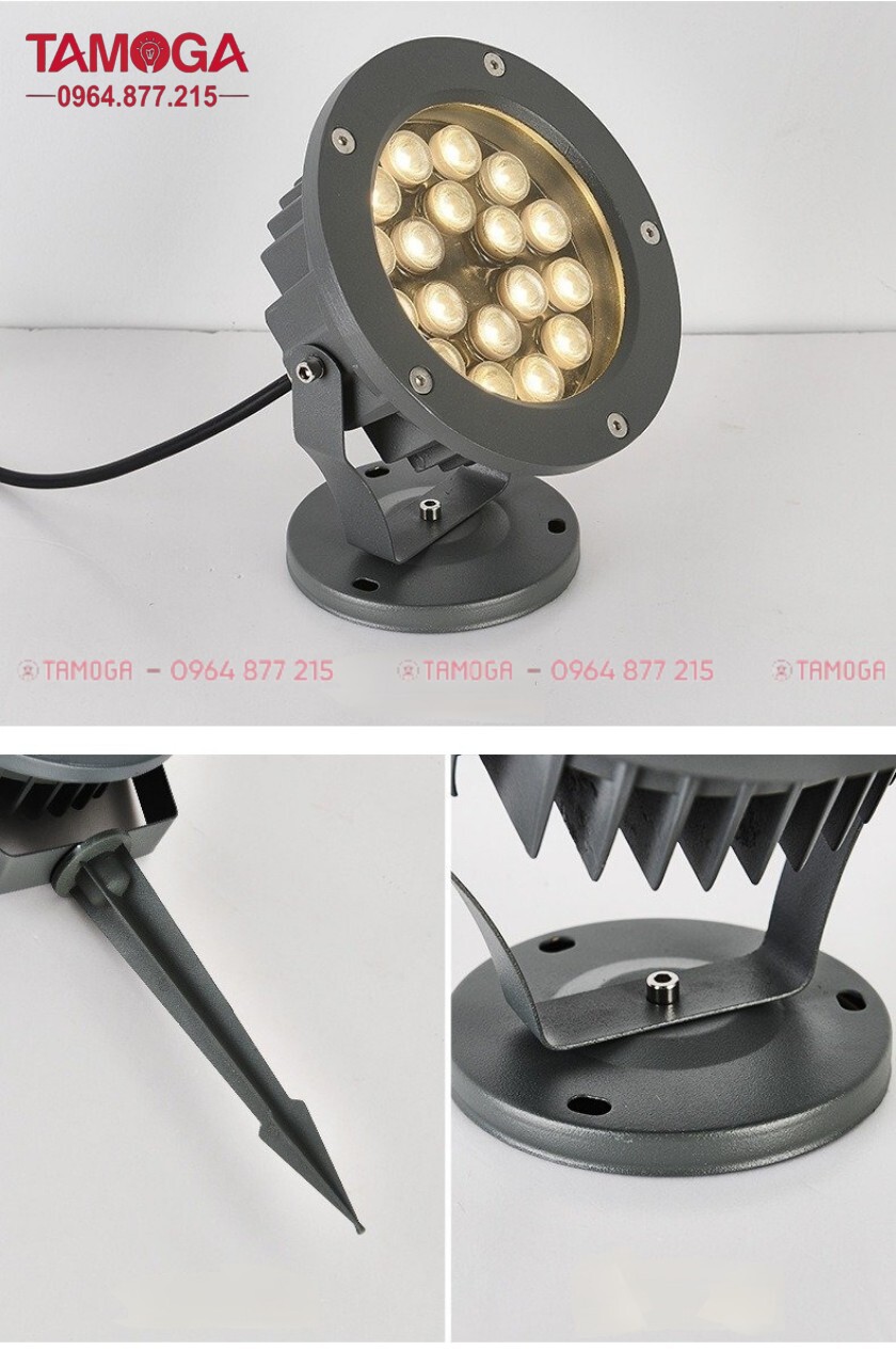 Đèn rọi cây, đèn cảnh quan, đèn cây LED chống nước ngoài trời TAMOGA 3026