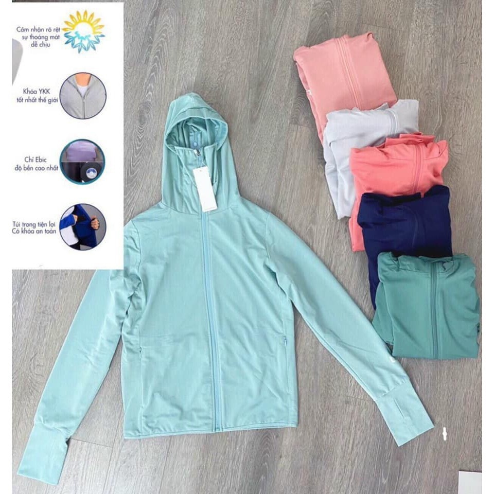 Áo chống nắng G..U chất liệu thông hơi thoáng mát, chống nắng tốt