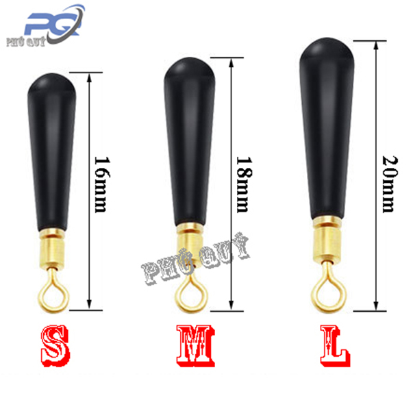 Combo 5 Hạt Gắn Phao Kim - Silico - Trắng,Size - L - 20mm