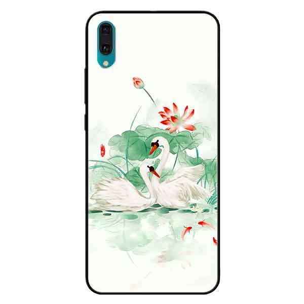 Ốp lưng in cho Huawei Y7 Pro 2019 Mẫu Dưới Mưa