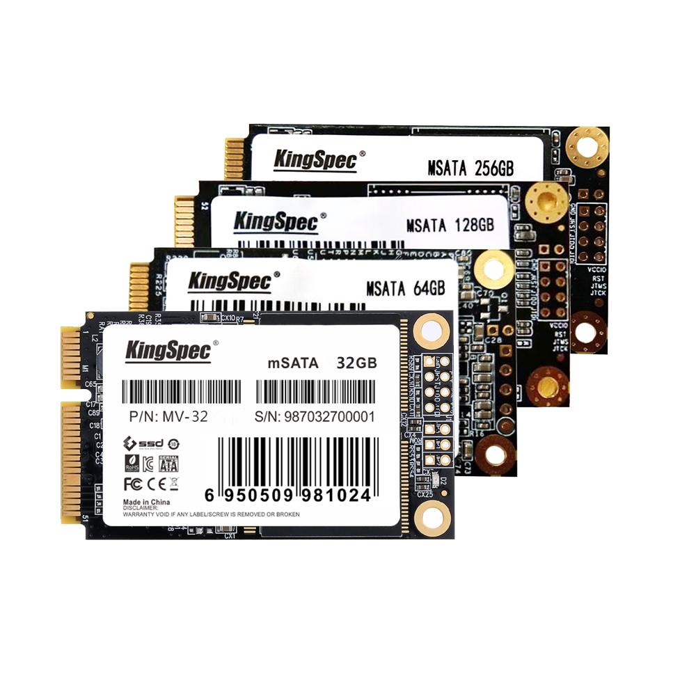 Thiết bị lưu trữ ổ cứng thể rắn KingSpec MSATA MINI PCI-E 64G MLC Digital Flash SSD cho máy tính PC/Máy tính để bàn/ Máy tính xách tay