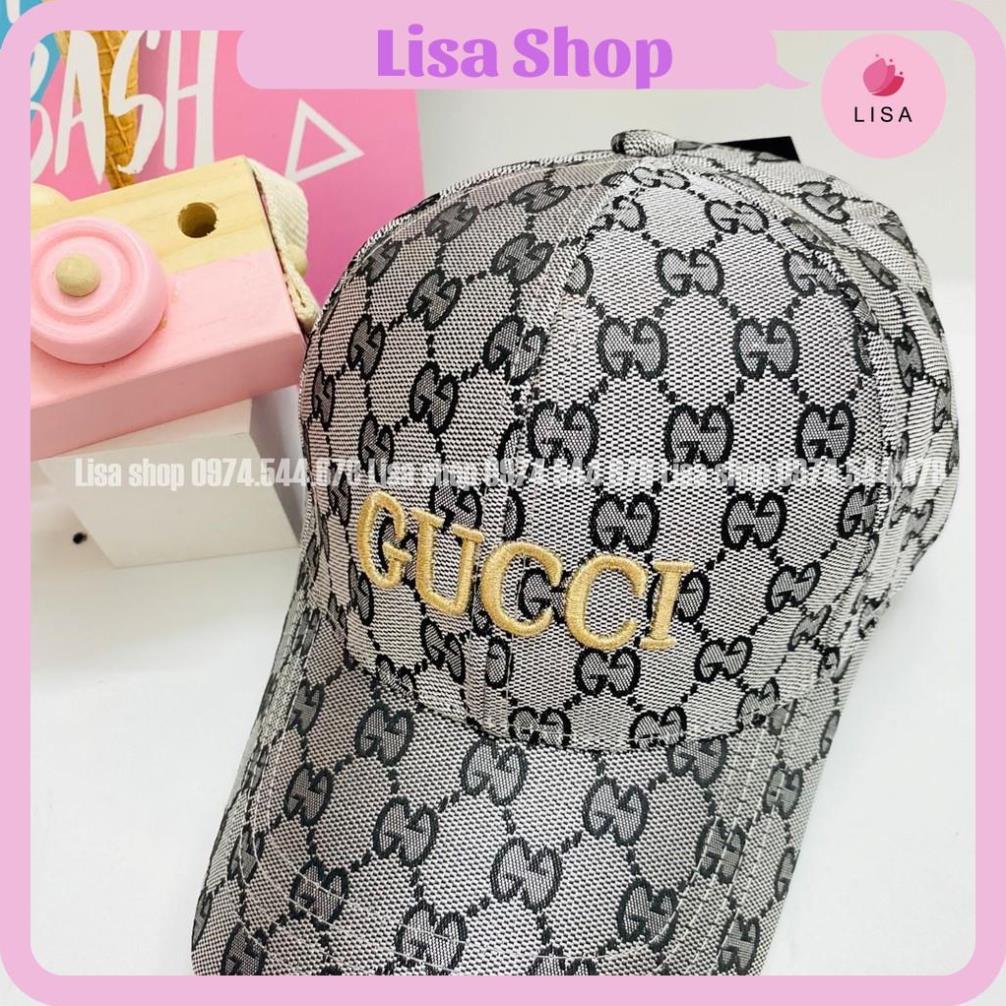 Mũ Lưỡi Trai, Nón Kết đi nắng cho nam nữ, thêu logo chữ thời trang, lên form cực chuẩn Lisa, M34