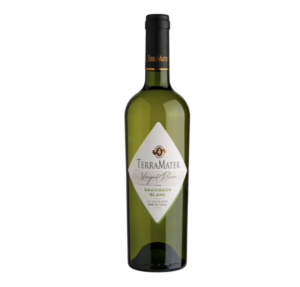 Rượu Vang Trắng Chile TerraMater Vineyard Reserve Sauvignon Blanc