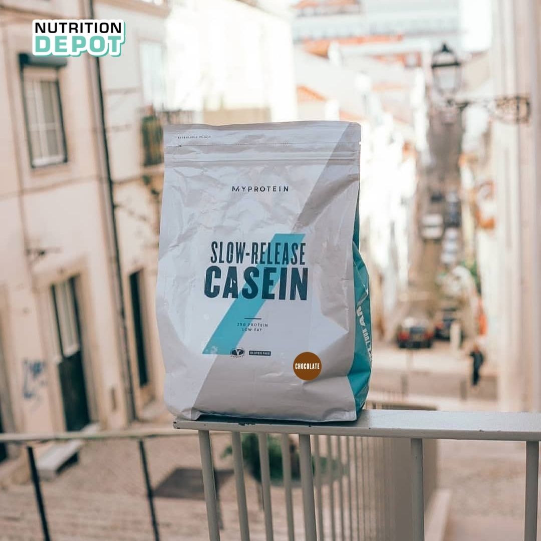 Thực phẩm bổ sung Slow Release Casein Myprotein (Protein Casein) - Hỗ trợ tăng cơ suốt đêm ngủ dài - Nutrition Depot VN
