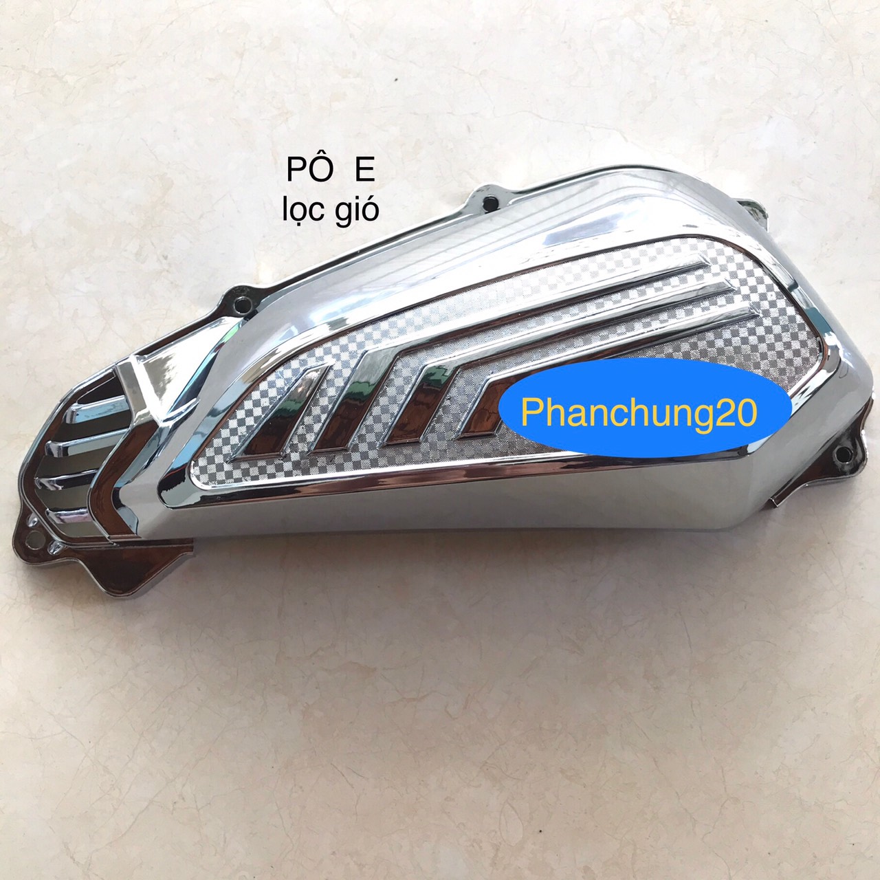 ỐP BẦU E DÙNG CHO ĐỜI XE SHMODE 2020 2021 2022 2023 CROM