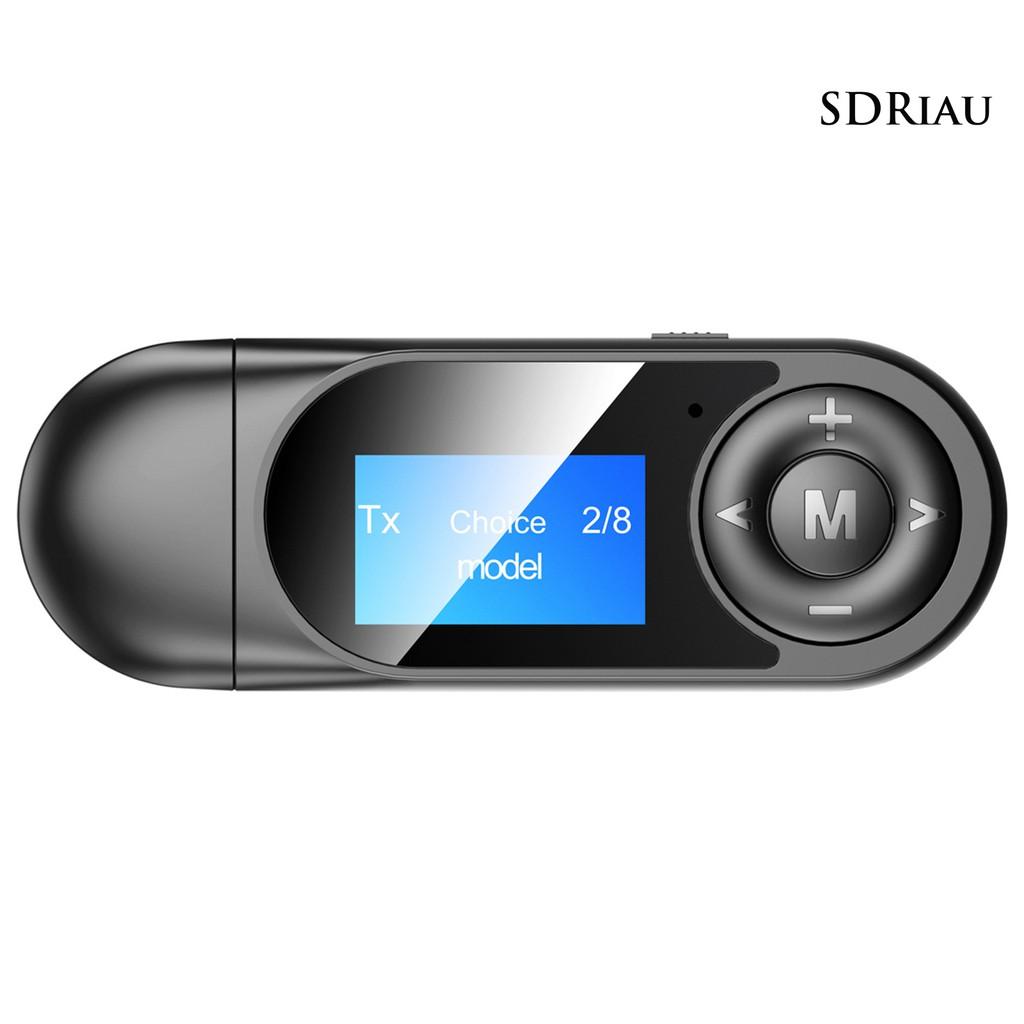Usb Thu Phát Bluetooth 5.0 Qcdz T13 Đầu Cắm 3.5mm Cho Xe Hơi