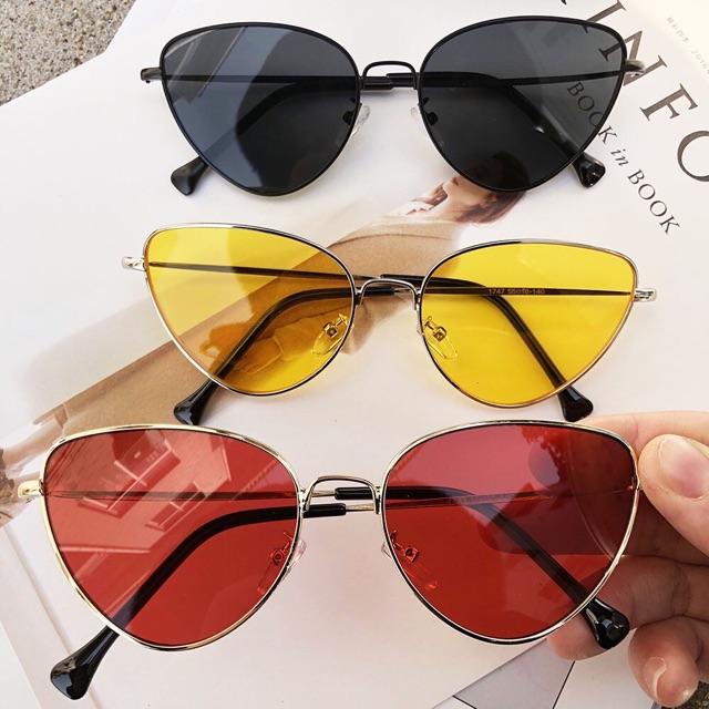 KÍNH RÂM RETRO MẮT MÈO SANG CHẢNH