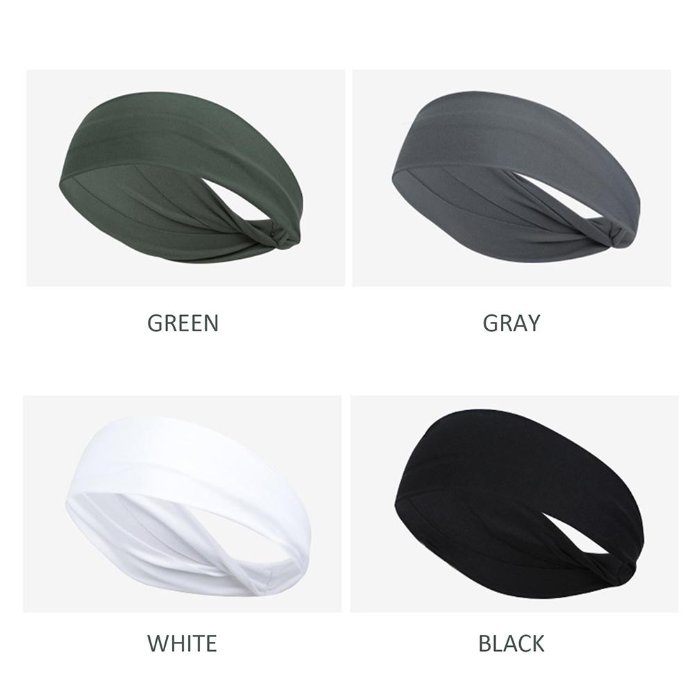 Set 4 Cái Băng Đô Thể Thao Thấm Hút Mồ Hôi Thoáng Khí Chống Trơn Unisex