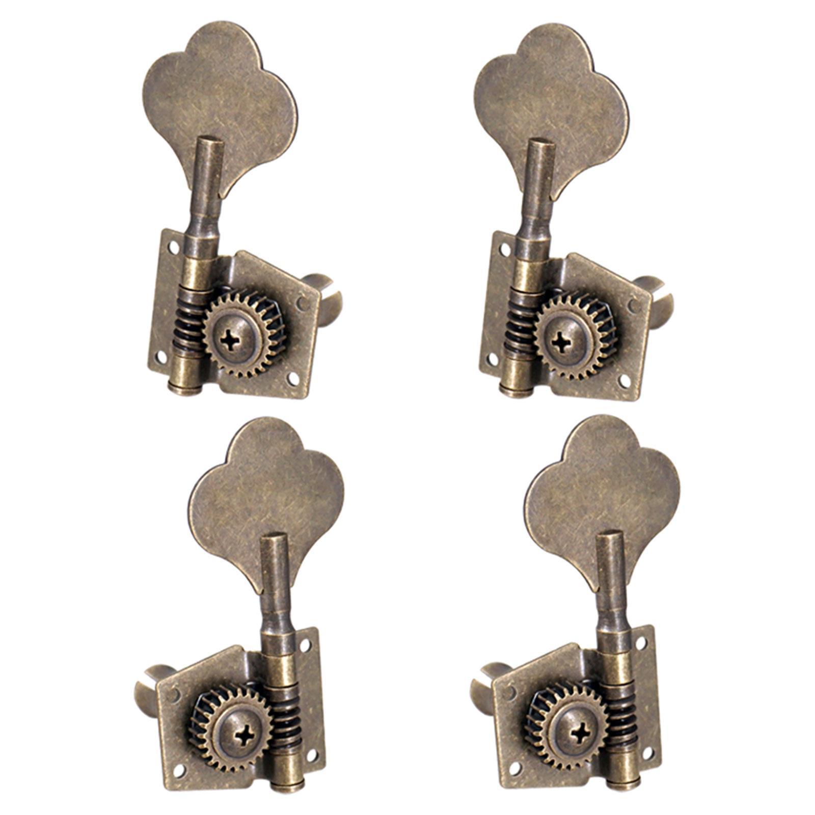 Electric Bass Guitar Opened Tuning Pegs Tuner Machine Heads Tuning Keys Buttons Guitar Parts Machine Head Tuner