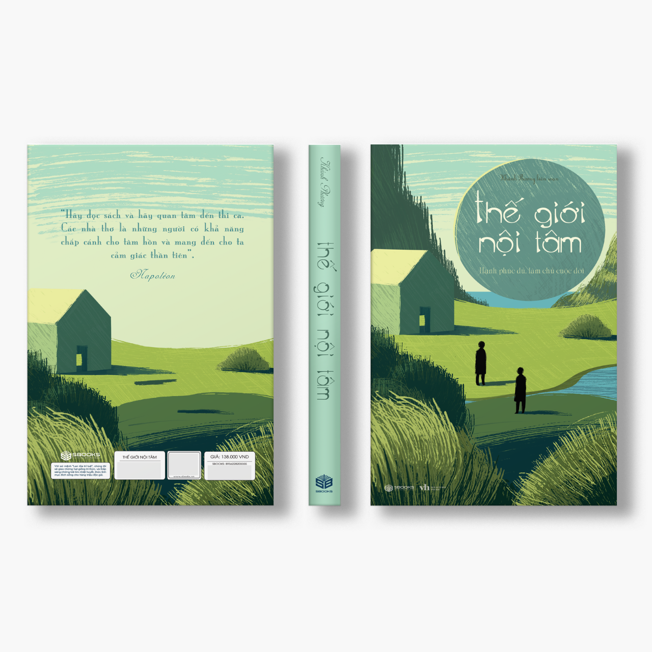 Sách - Thế giới Nội Tâm - Hạnh Phúc Đủ, Làm Chủ Cuộc Đời - SBOOKS