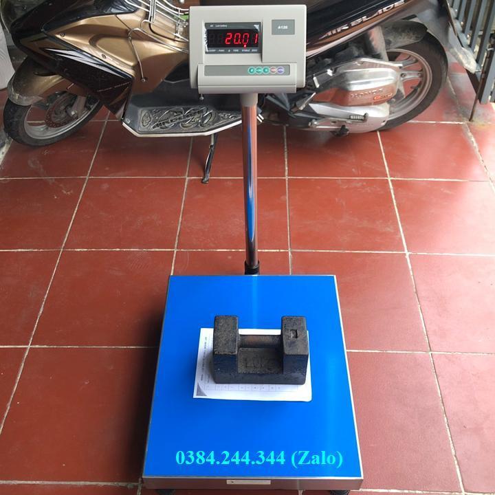 Cân bàn điện tử thông dụng Yaohua A12E, Mức cân 500kg, độ chia 0.1kg, Bàn cân kích thước 50x60cm