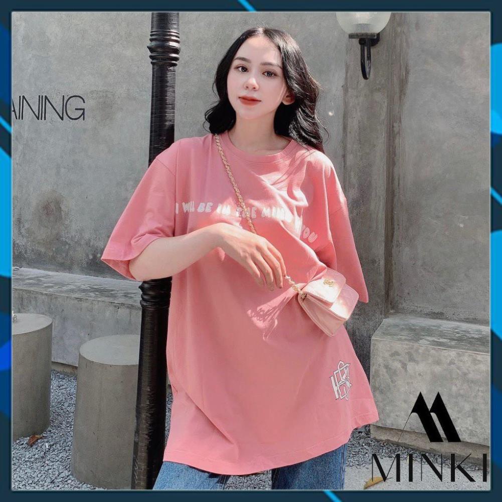 ÁO THUN PONY CHO NỮ- Chất liệu Thun nhập khẩu - Hai màu Tím và Hồng