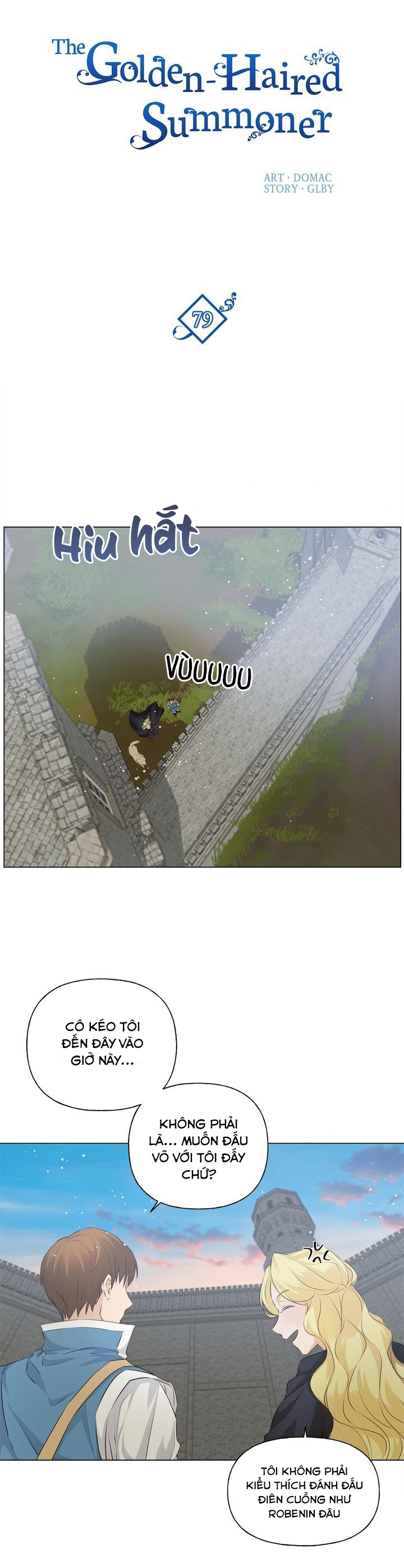 triệu hồi sư với mái tóc màu hoàng kim chapter 79 13