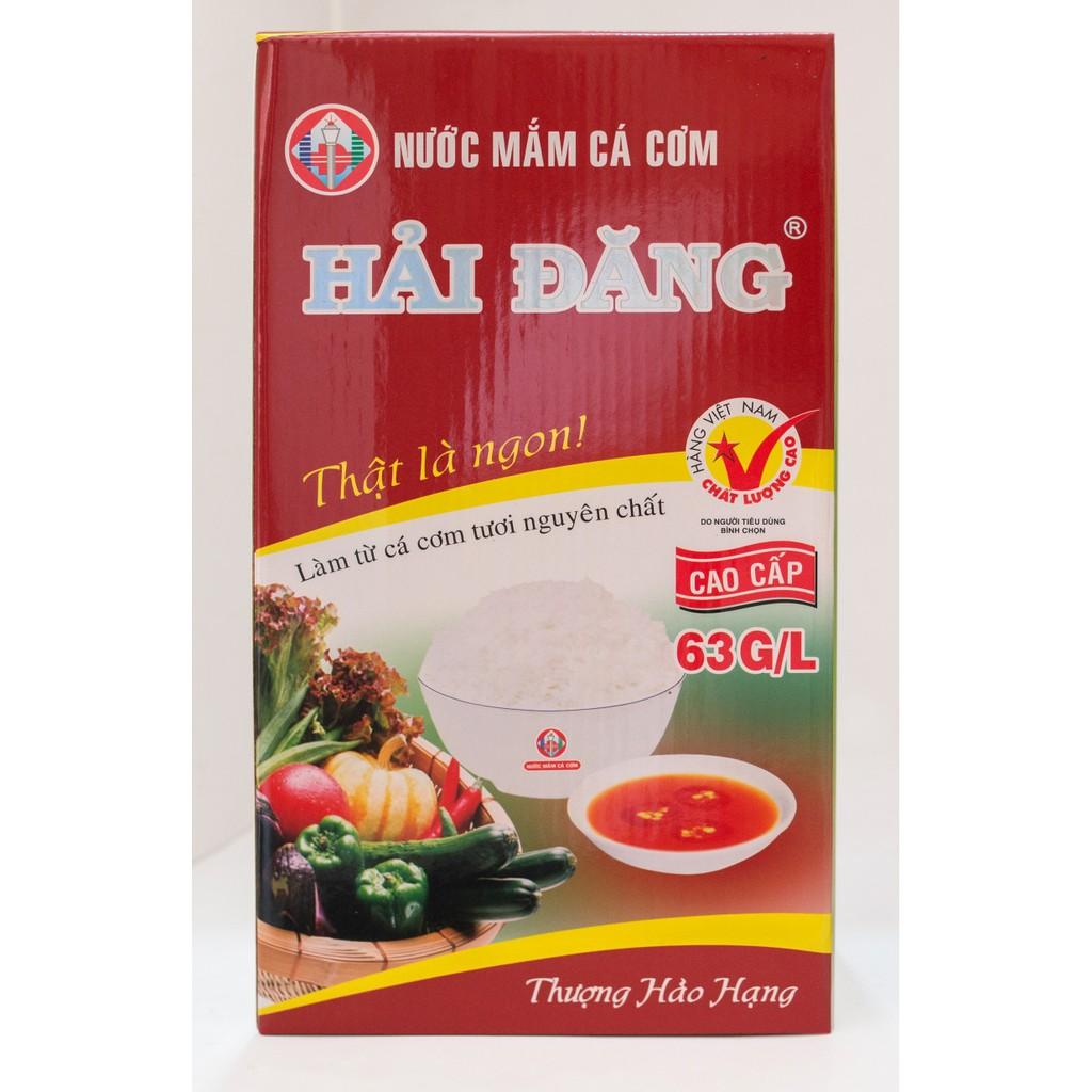 Hộp 2 chai x 500ml – 63 độ – Nước Mắm Hải Đăng