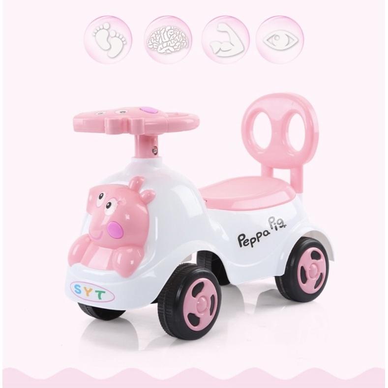 XE CHÒI CHÂN HEO PEPPA, XE CHÒI CHÂN THỎ CUTE CHO BÉ YÊU.