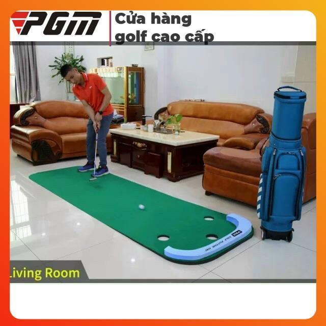 Thảm Tập Golf Putting Mat 3 Lỗ Kích Thước 100cm x300cm
