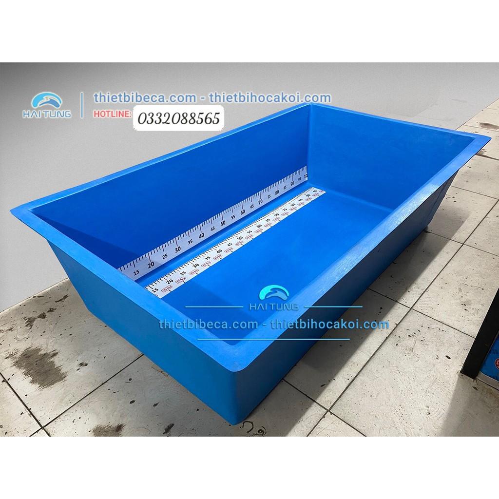 Tank nhựa đo cá composite- Thùng nhựa đo cá-Bồn đo cá koi chất liệu nhựa cao cấp