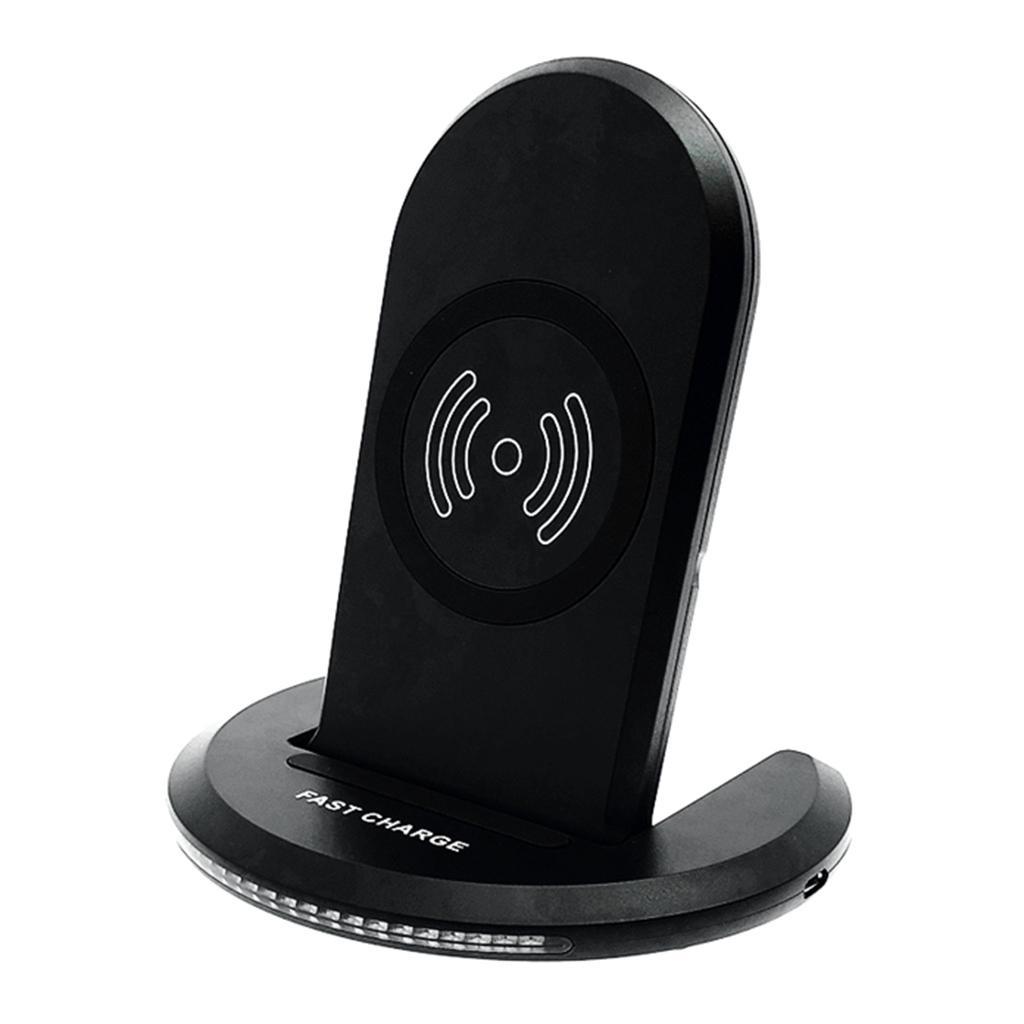 Qi Fast Wireless Charger Charging Stand For iPhone 8 X XS XR 11 Samsung S8 S9