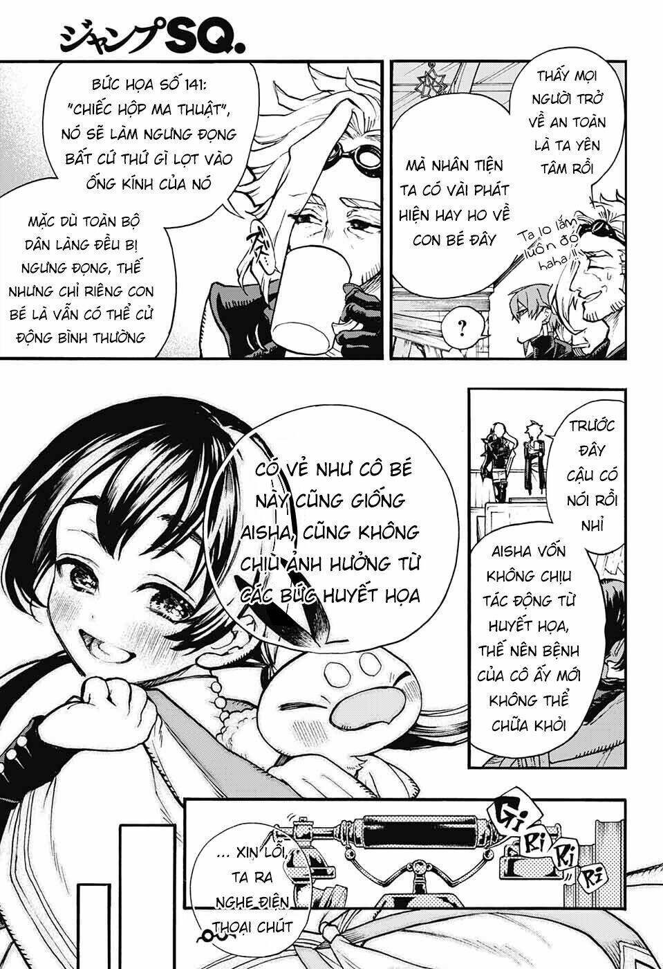 những bức họa quái dị của phù thủy chapter 6 7