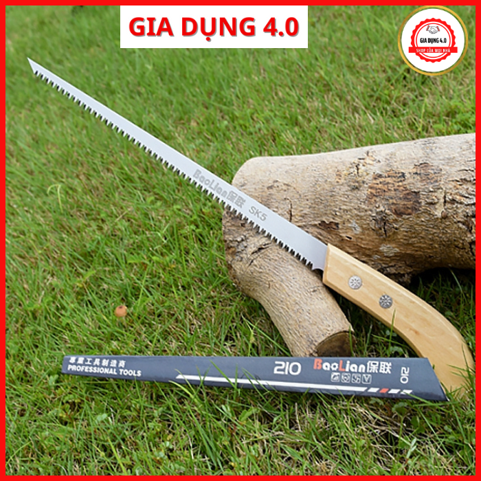 Cưa cành cầm tay mini JAPAN cưa lách cưa góc cây hẹp bằng thép không gỉ