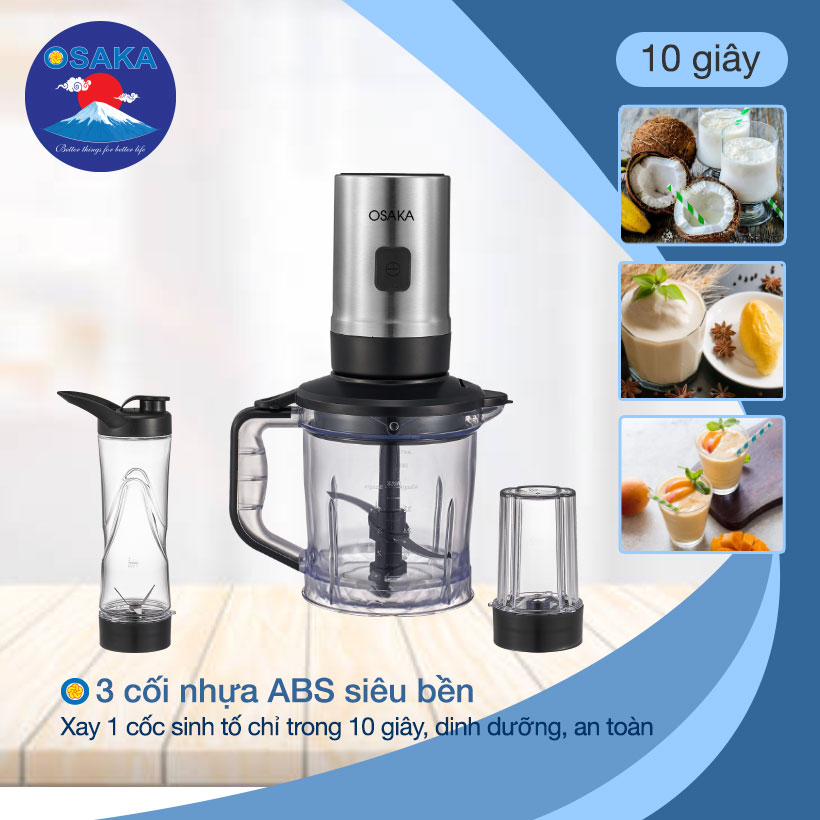 Máy Xay Sinh Tố Đa Năng Osaka BL808 - Hàng Chính Hãng