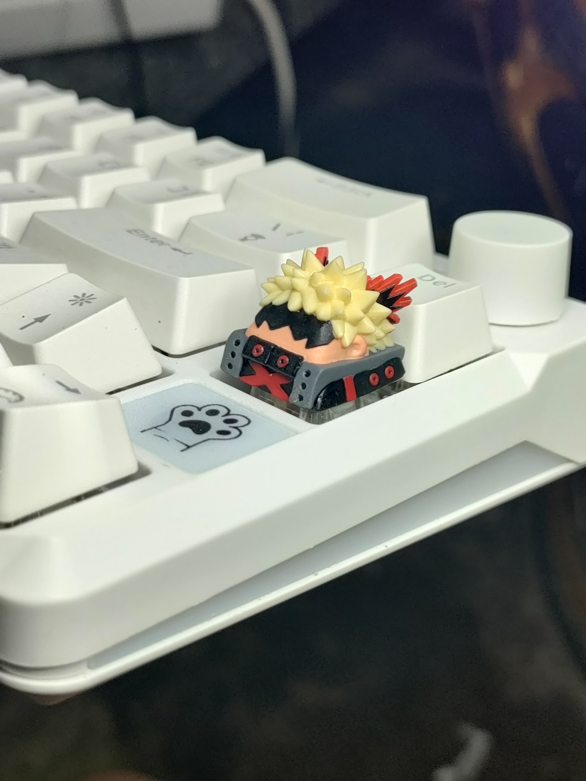 Keycap Katsuki Bakugo trang trí bàn phím cơ