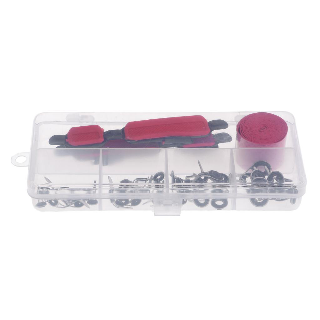 Adjustable Tackle Wheel Reel Seat Deck Rod Guide Rod Handle Tape Kit
