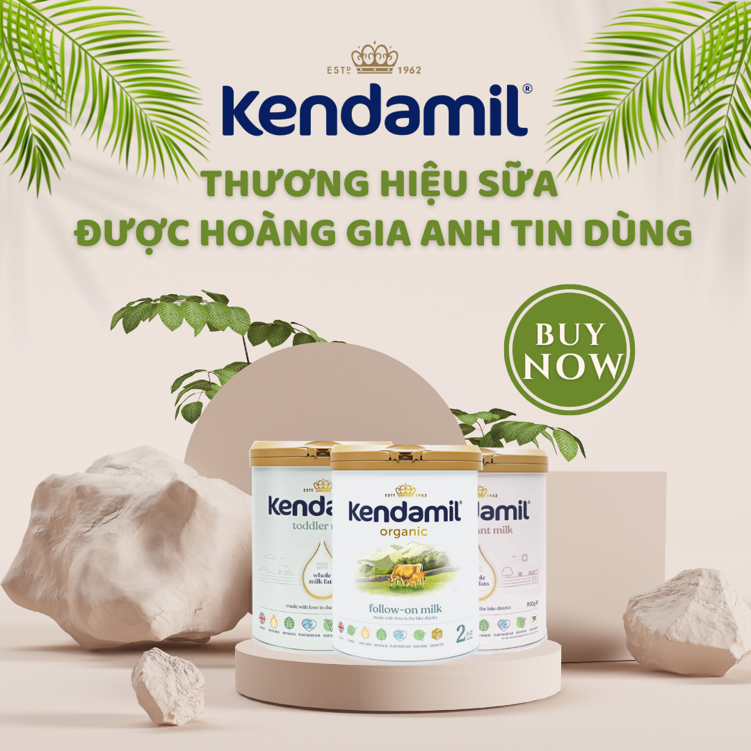 Sữa Kendamil Organic số 1 - 800g - Nhập khẩu Vương quốc Anh