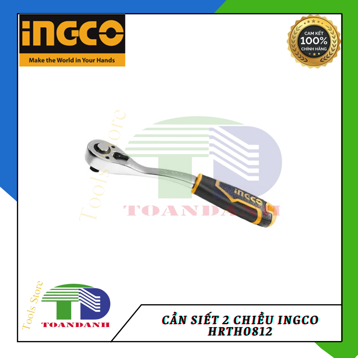 Cần siết 2 chiều INGCO HRTH0812