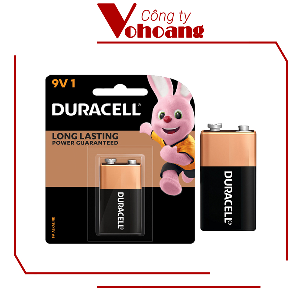 Pin Kiềm Duracell Coppertop 9V Vỉ 1 Viên - O000011