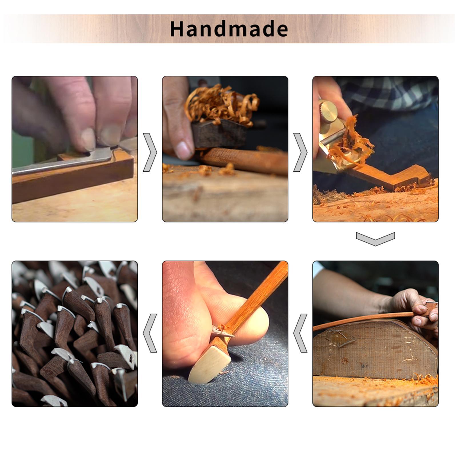 Brazilwood Violin Bow Parts Smooth Fiddle Bow Bars for Luthiers Gift Violins