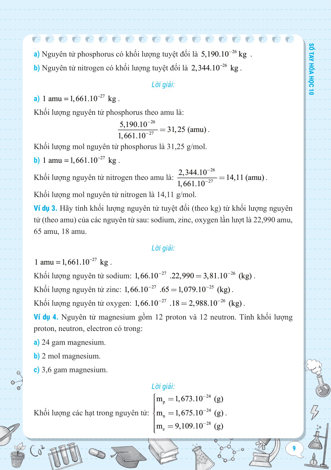 Sổ Tay Kiến Thức-Phương Pháp-Dạng Bài Hóa Học 10 (MEGA)