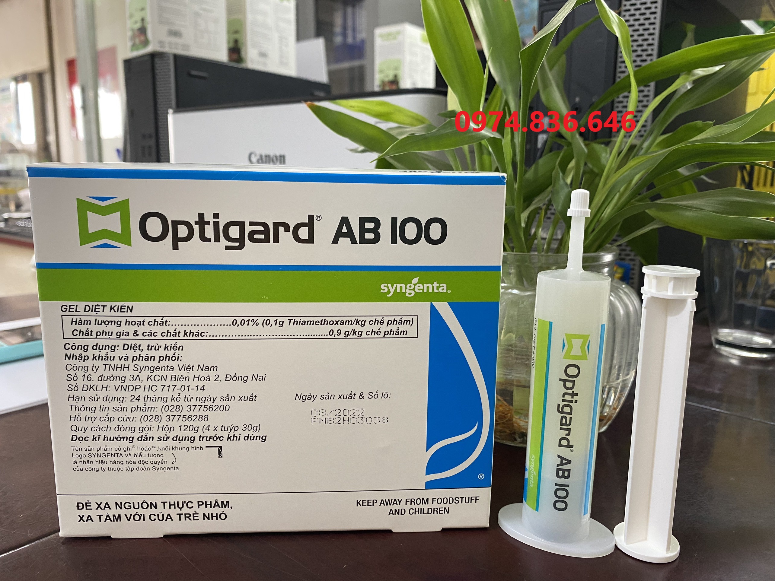 Gel Diệt Kiến Optigard AB 100