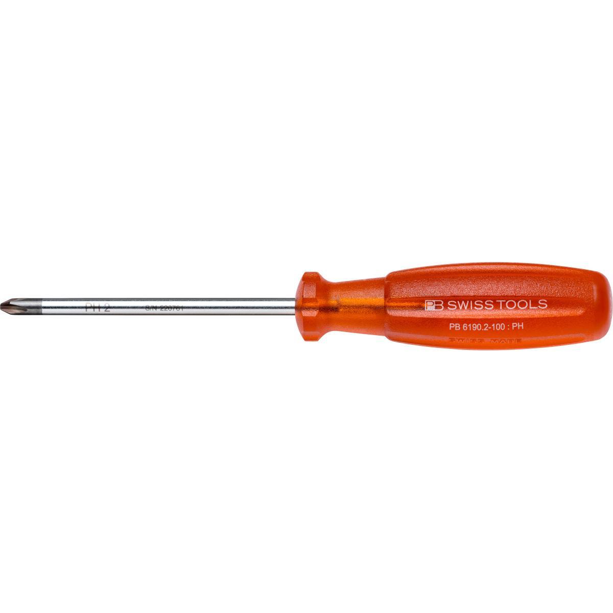 Tua Vít Đầu Phillips Pb Swiss Tools Pb 6190,2-100/6 - Hàng Chính Hãng 100% từ Thụy Sĩ