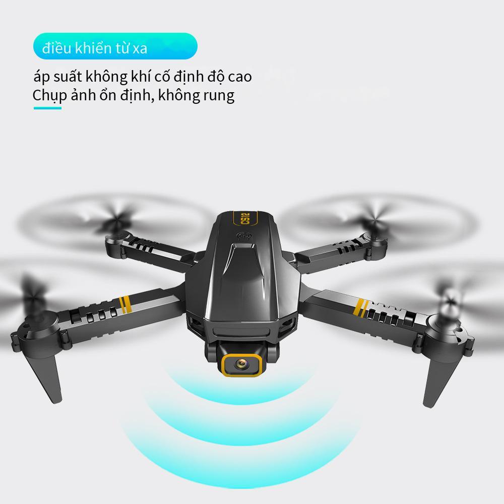 Máy bay không người lái chụp ảnh trên không có chiều cao cố định ống kính kép CS12 độ phân giải cao 4K ống kính kép thuận lợi nhất