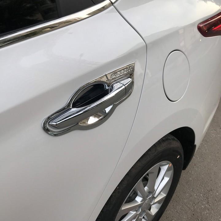 Bộ ốp tay nắm, ốp hõm cửa xe Hyundai Accent 2018-2020