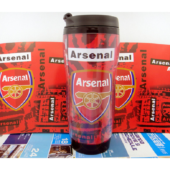 Bình nhựa logo đội bóng Arsenal