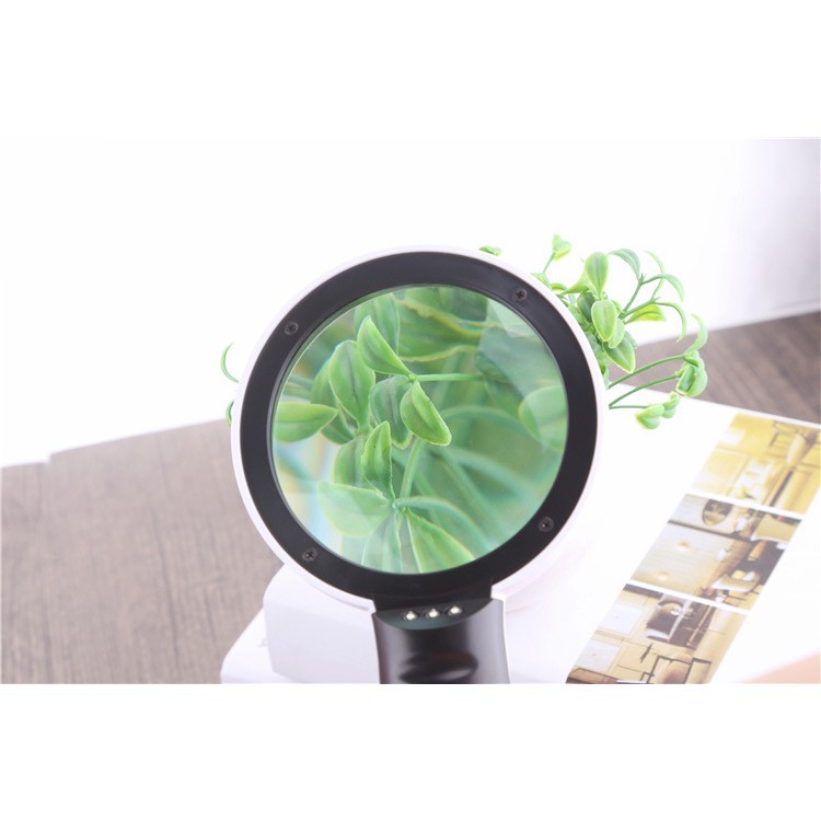Kính Llúp 30X Cầm Tay Chắc Chắn, Rõ Nét, Chính Xác Cao Có Đèn DT7666