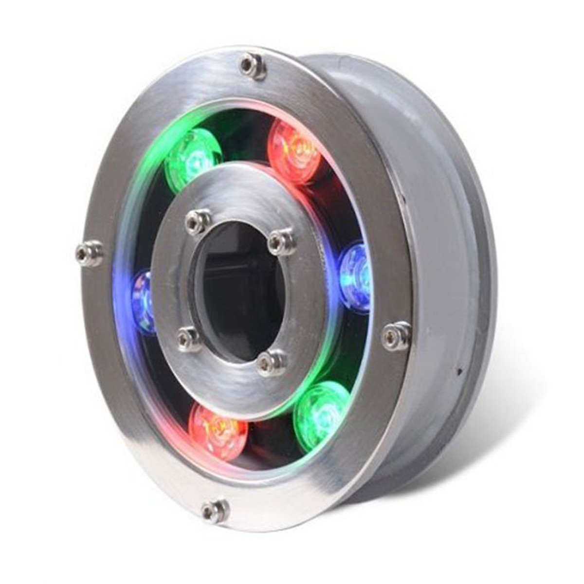 Đèn 6w lỗ âm nước đổi màu 24v