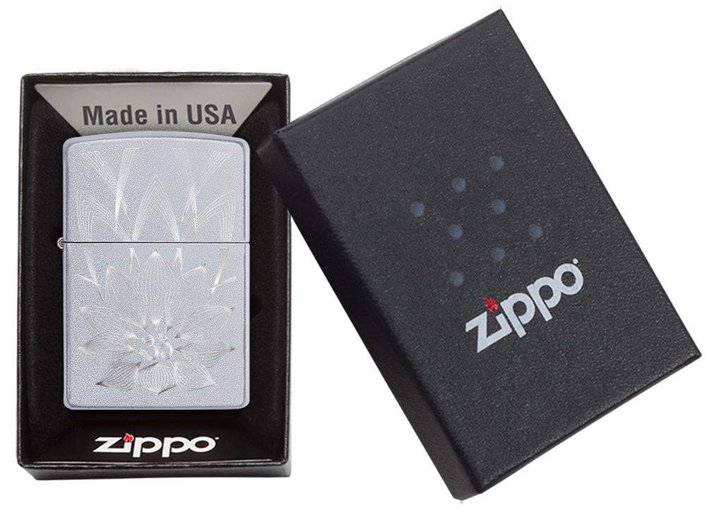 Bật Lửa Zippo Lotus Ohm Design 29859