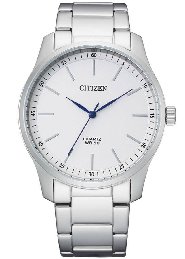 Đồng Hồ Nam Citizen Dây Thép Không Gỉ BH5000-59A - Mặt Trắng